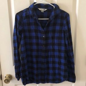 Old Navy Flannel Size  XS